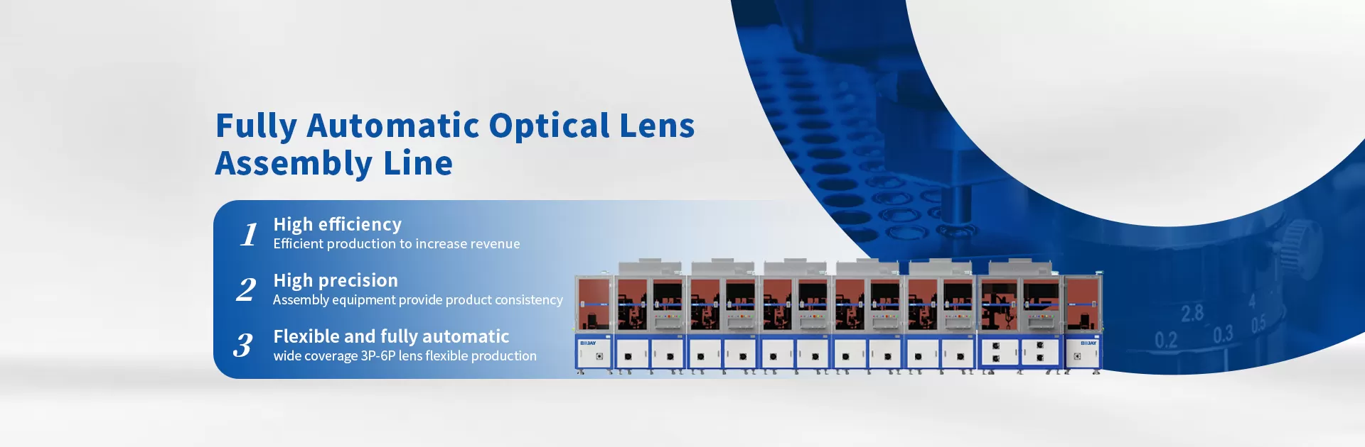 Lens Automatic Assembly Line